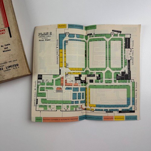 British Industries Fair BIF 1937 catalogue and plan - Picture 11 of 12