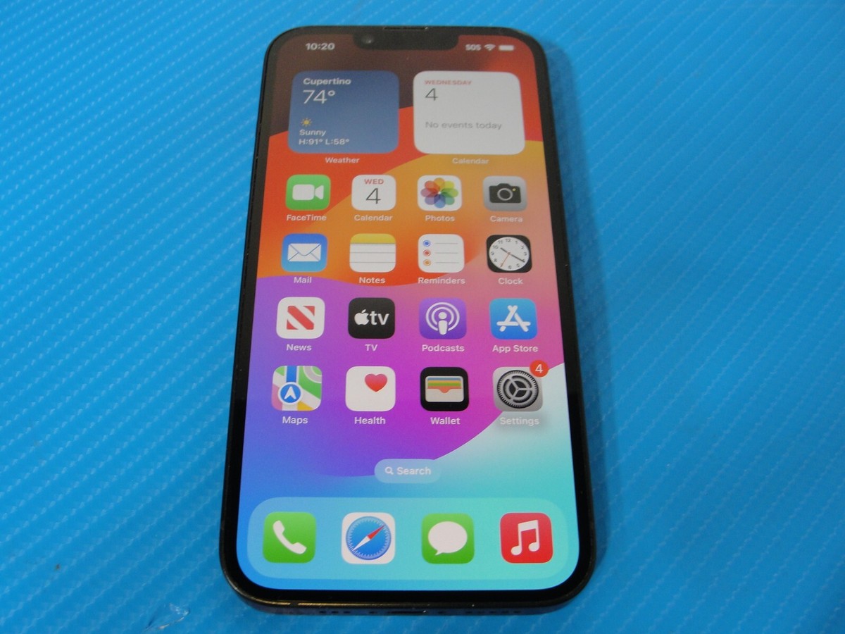 Apple iPhone 14 - Black - 128GB - AT&T - 94% Battery Health | eBay