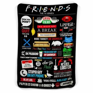 Quilt Customized Gifts for Men Women Kids Friends Ill Be There Fore You Quilt Friends Quilt Twin Size Friends Tv Show American Sitcom Quilt