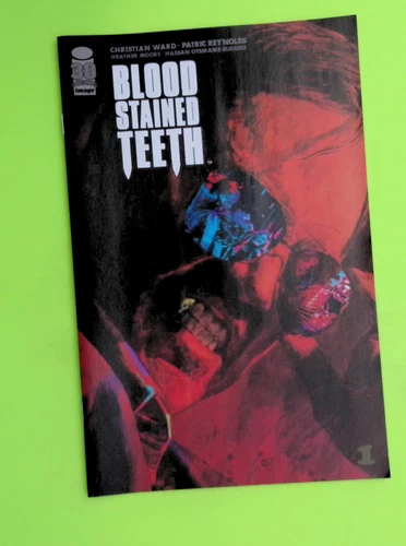 Blood Stained Teeth #1b 2022 Image Comics Variant Higjh Grade Comic Book L41-117