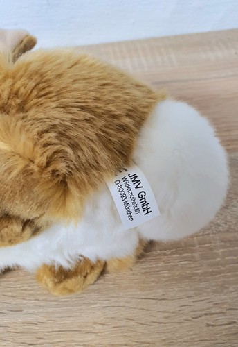 Plüschtier Stofftier Hase JMV Liegend 23 cm Top Zustand Selten - Bild 8 von 9