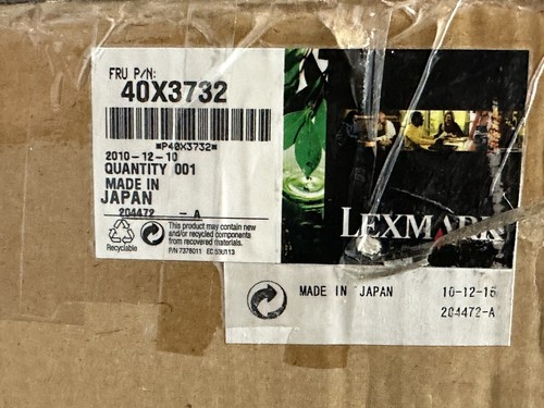 Genuine OEM Lexmark 40X3732 Transfer Belt Unit for Assembly NEW OPEN BOX - Picture 2 of 9