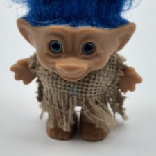 Vintage blue hair troll doll Ace Novelty
