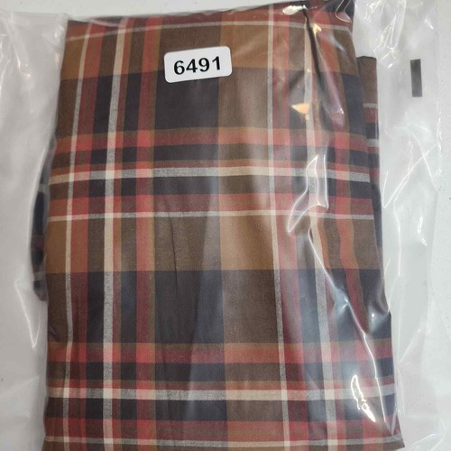 Billy Reid Men's Orange Brown Tuscumbia Plaid Shirt Standard Size Small NWT - Picture 6 of 6