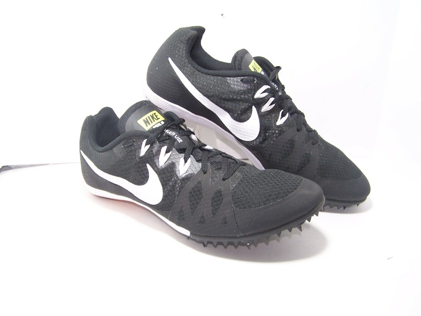 Nike Zoom Rival M8 Black White 806555-017 Field Spikes Mens Size 12 |