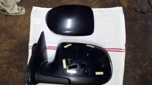 Driver Side View Mirror Power Non-heated Fits 99-02 Chevrolet Silverado GMC Sier