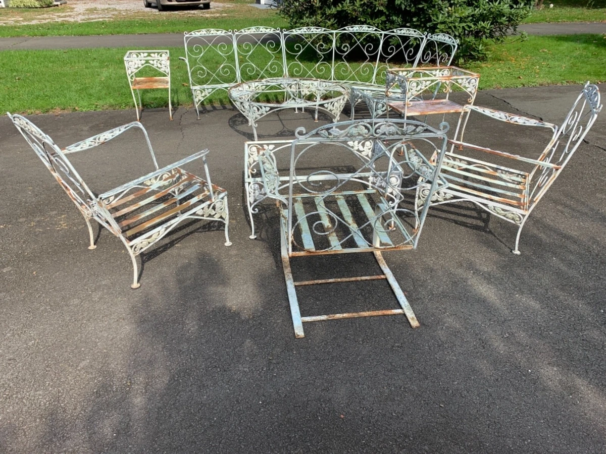 Ebay wrought iron garden furniture new arrivals