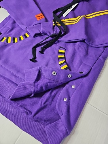 Los Angeles Lakers Qore Oversized Team Pullover Purple Hoodie Women's Medium NWT - Picture 6 of 9