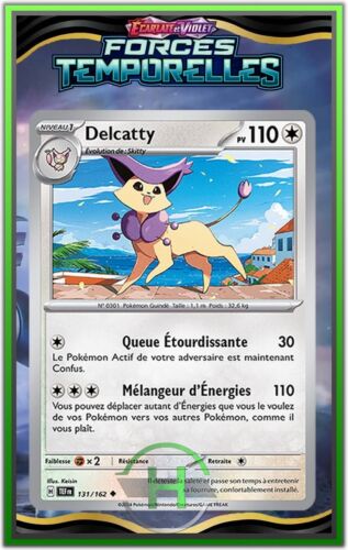 Delcatty - EV5:Forces Temporelles - 131/162 - Carte Pokémon Française Neuve - Photo 1/1