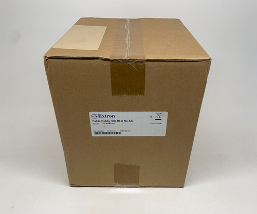 Extron 70-1045-02 Cable Cubby 500 BLK No AC Cable Access Enclosure