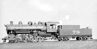 Peoria & Pekin Union Railway (P&PU) 78 BLW 0-8-0 Oktober 1930 5 x 7 Foto