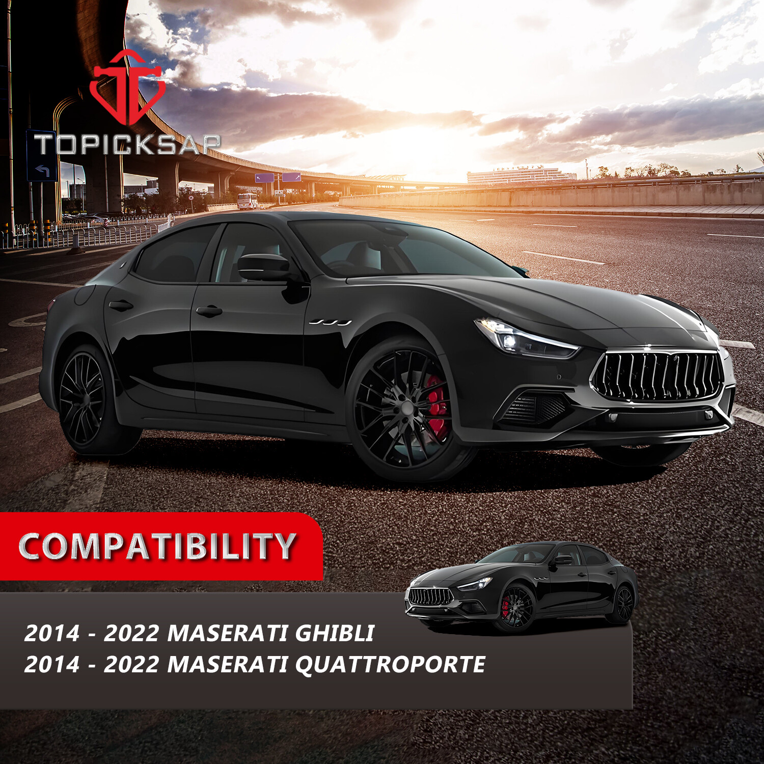 Maserati Quattroporte 2014-2022 FRONT+UPPER Ball joint