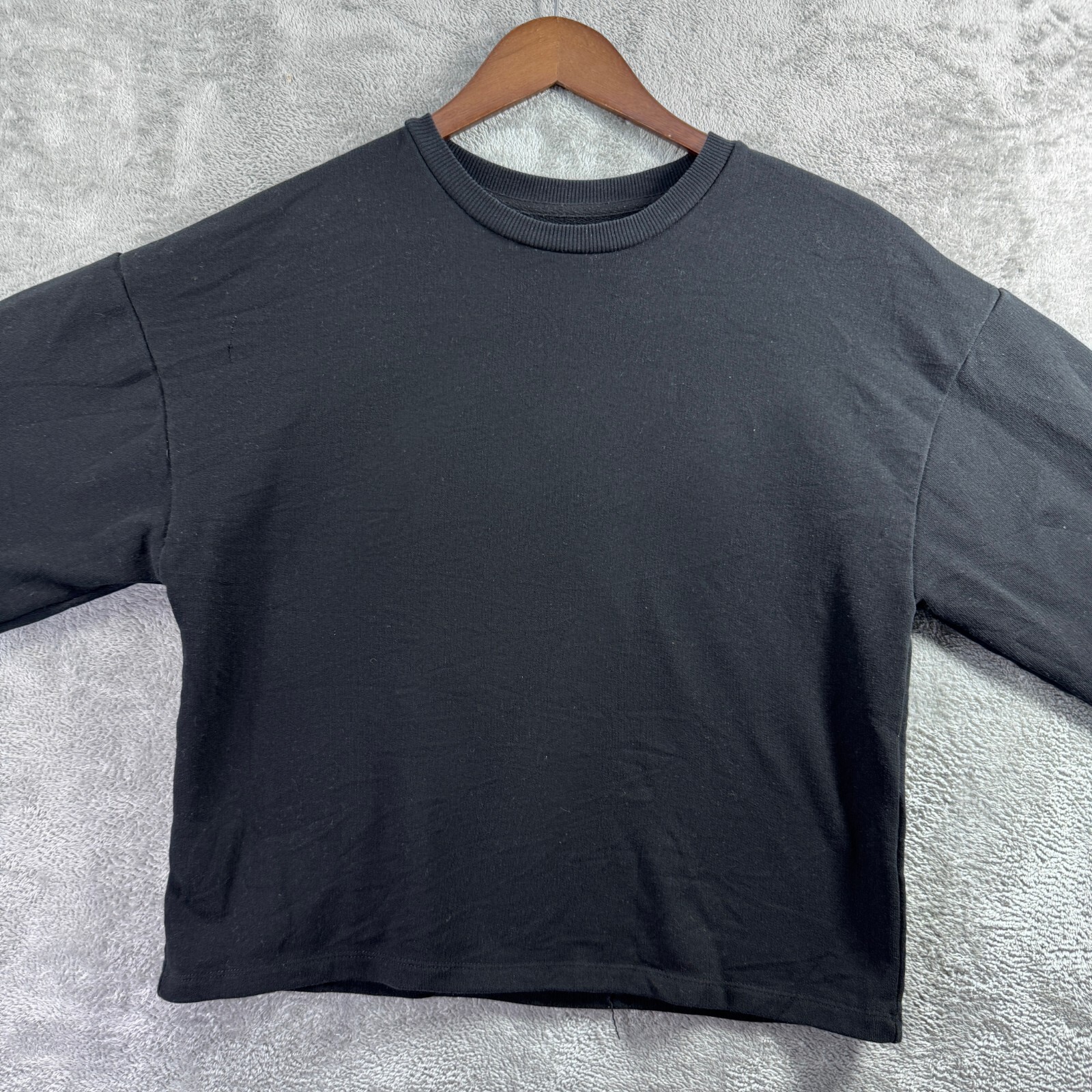Pull & Bear Basic Sweatshirt Mens Size Small S Bl… - image 11