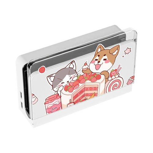 For Nintendo Switch Oled TV Dock Station PC Hard Protective Shell Dock Cover - Picture 15 of 34