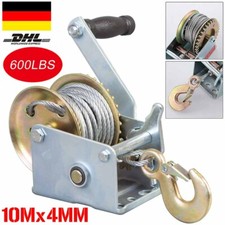 Seilwinde Handwinde 272 Kg Handseilwinde Bootswinde Winde Anhänger PKW Anhänger