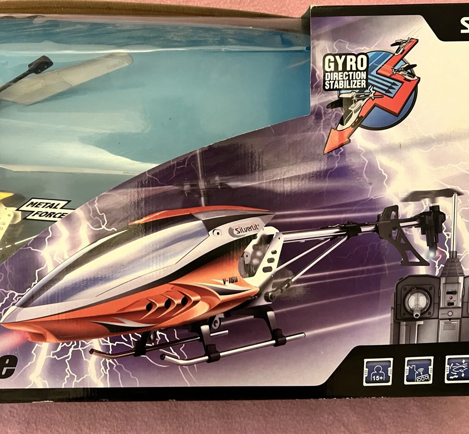 SilverLit Power in Air Sky Eye 2.4GHz 3 Channel Control RC Helicopter Autostable - Image 3 of 4