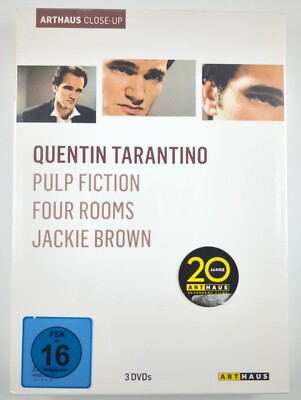 Quentin Tarantino Arthaus Close Up (DVD) NEU - Pulp Fiction, Four Rooms, Jackie