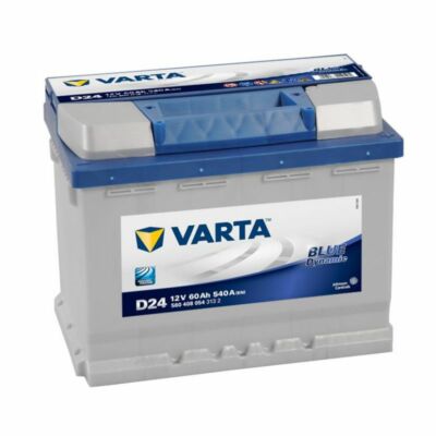 Varta D24 Car Battery 12V Blue Dynamic Sealed Calcium 4 Yr