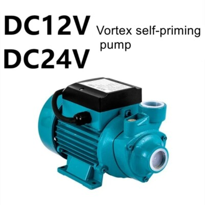 #ad 12v24v QB60 DC Vortex Self priming Pump High Flow High Head Centrifugal $153.09