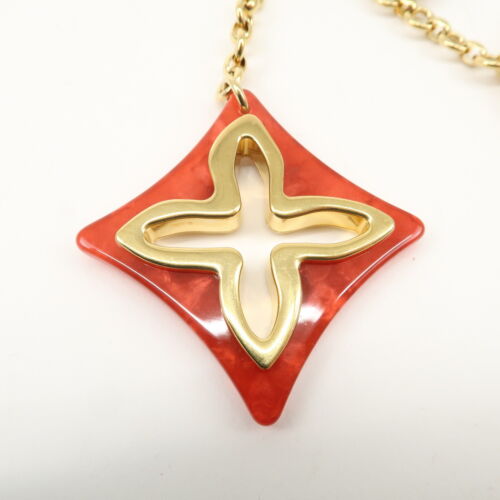 Auth Louis Vuitton Bijoux Sac Insolence Bag Charm Gold Pink Red M67947 Used - Picture 3 of 14
