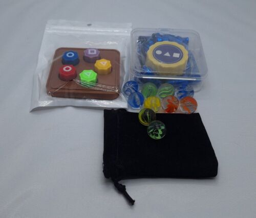 Authentic Korean Traditional Game Mini Set in Squid Game (Jegi, Gonggi, Marbles) - Picture 4 of 5