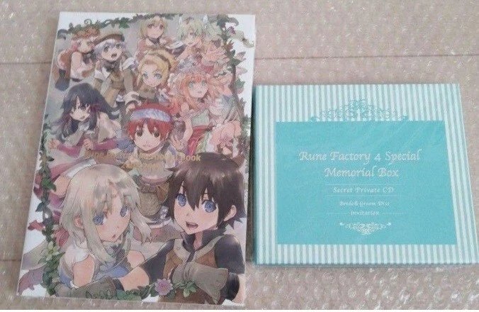Nintendo switch Rune factory 4 Special Memorial Box Marvelous Japan Used Fantasy - Image 4 of 4