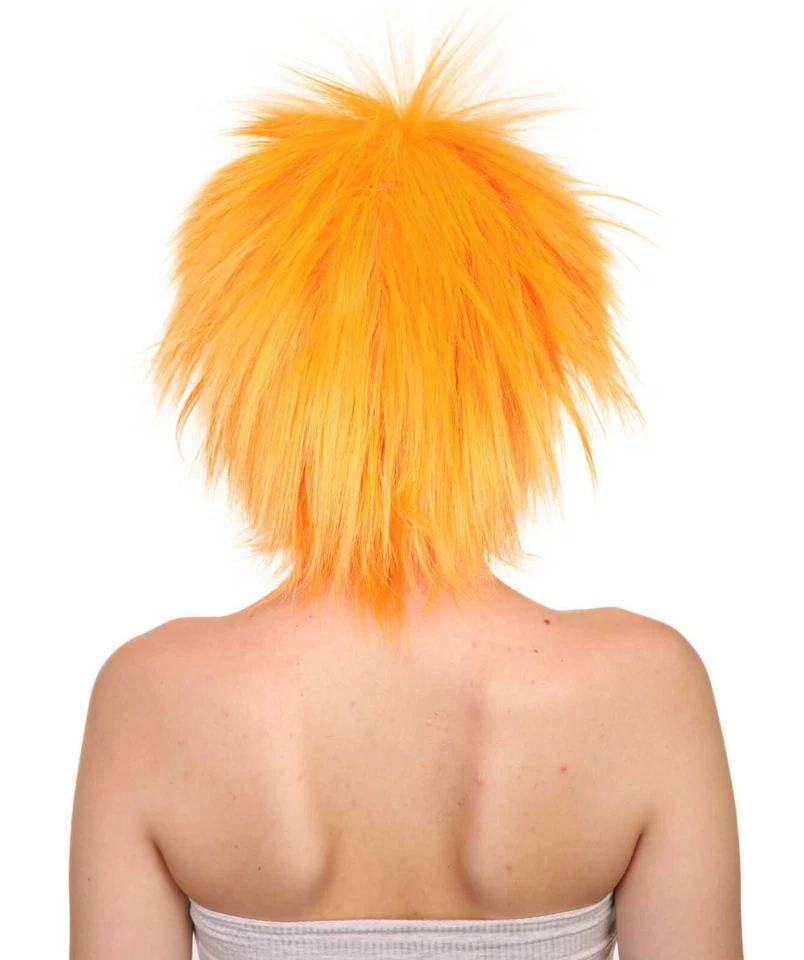 Peluca Funky Punk Naranja HW-1240 (Adulto) Foto 4 de 4