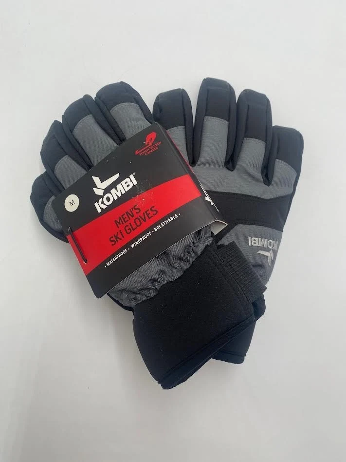 Kombi Men's Ski Gloves Medium Waterproof Windproof