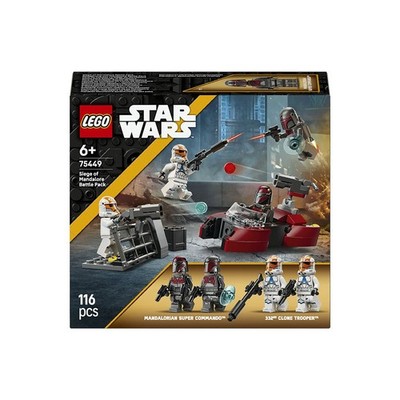 LEGO Star Wars 75449 Siege of Mandalore Battle Pack Mandalorian Super Commandos