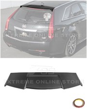 For 09-14 Cadillac Cts Cts-v Wagon Performance Carbon Fiber Rear Roof Spoiler