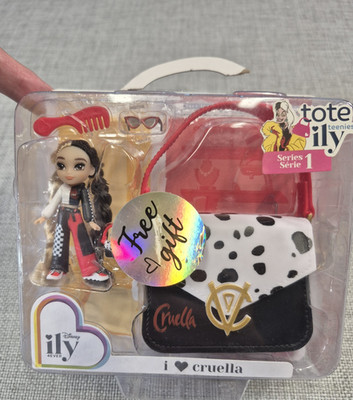 Disney ILY 4Ever Tote Teenies I Love Cruella Mini Doll & Purse Series 1