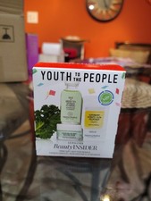 Sephora Youth to the People Skincare Cleanser,Moisture Cream Sleep Mask 3 pc Set