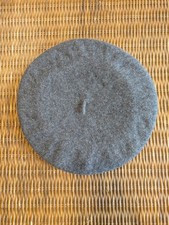Kangol Wool Modelaine Beret Hat Gray One Size Classic Paris French Cap