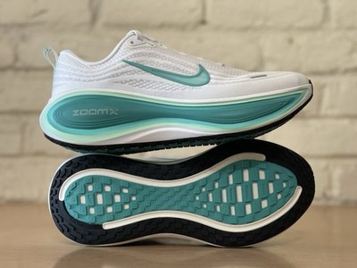 Nike Vomero Plus Wide Running Shoes White IH3252-100 Turquoise