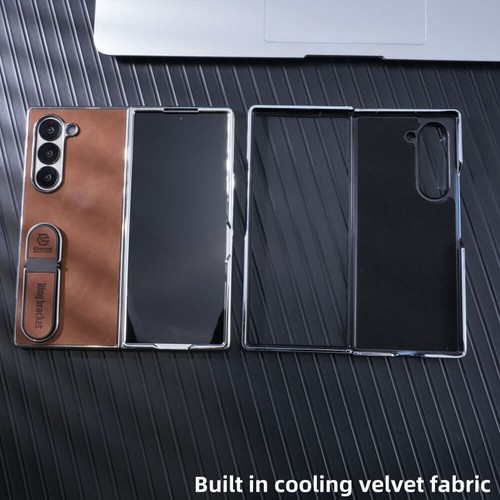 For Samsung Galaxy Z Fold 7/6/5/4/3 Premium Leather Stand Case NEW - Picture 13 of 19
