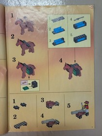 LEGO Wild West: Bandit's Secret Hideout (6761) with Instruction Booklet