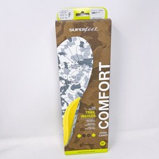 NEW Superfeet Comfort High Milage Trail Insoles Size F Men 11.5-13 W 12.5