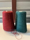 New ListingLot 2 Cone Spool Peru #0 Soft Alpaca Wool Yarn Mix 1lb 8oz 704gr Colors 833 B