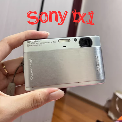 SONY DSC-TX1 シルバー 10.2メガピクセル