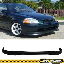 Fits 96-98 Honda Civic 234 Door Type R Front Bumper Lip Spoiler Unpainted Pu Fits 96-98 Honda Civic 234 Door Type R Front Bumper Lip Spoiler Unpainted Pu