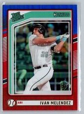 2024 Donruss #186 Ivan Melendez Red and Blue