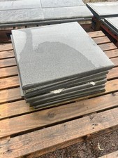 Granite Pier Caps - Charcoal Black - 375x375mm - 4nr - SECONDS