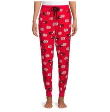 Secret Treasures Women's Sheep Flannel Joggers/Sleep Pant Sz L NWT B3