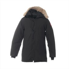 Canada Goose JASPER M Down Jacket Polyester Cotton Black Used