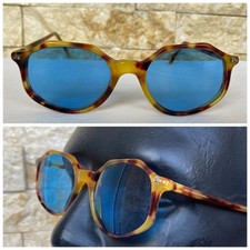 RARE VINTAGE ALPINA SUNGLASSES TORTOISE 3350109 SIZE 49-19 ITALY MADE 1980'S MEN