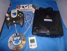 Sega Dreamcast Sports Edition system console HKT-3020 controller VMU memory card