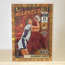 2025 Panini Donruss WNBA Cameron Brink Net Marvels #9 Orange Laser /399