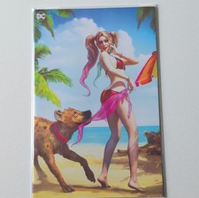 Harley Quinn #40 Tiago Da Silva Virgin Variant Coppertone Homage 616 Comics