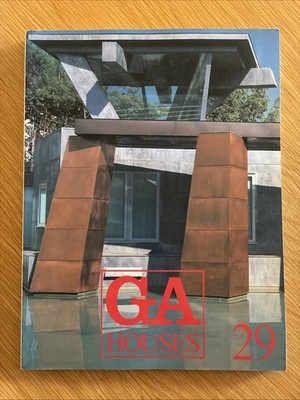 GA Houses 29 Architechural Magazine Modern Design 1990 Japan Art Photography