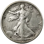 1918-S San Francisco Walking Liberty Half Dollar 50C Extremely Fine XF+